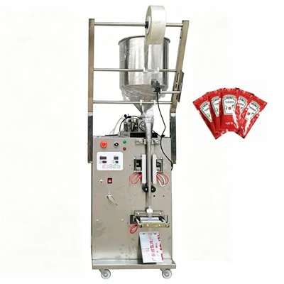 Automatisk liten pose tomatpasta-pakkemaskin
