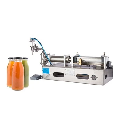 Semi auto pneumatisk fylling maskin